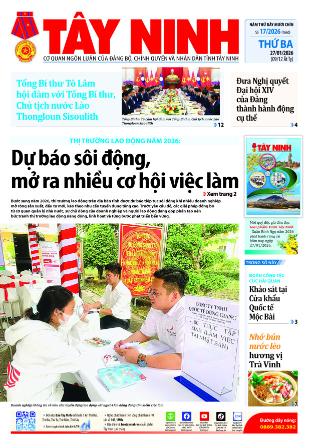 B&aacute;o ng&agrave;y 27/01/2026