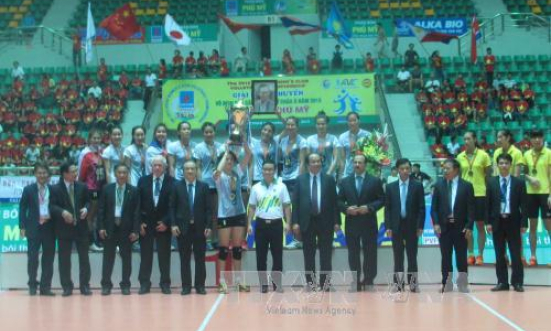 Thái Lan vô địch bóng chuyền nữ châu Á năm 2015