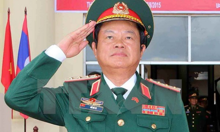Thượng tướng Đỗ Bá Tỵ dự kỷ niệm Chiến thắng phátxít tại Trung Quốc