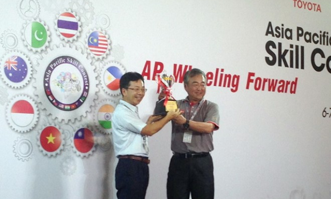 Việt Nam đoạt huy chương vàng hội thi tay nghề Toyota châu Á