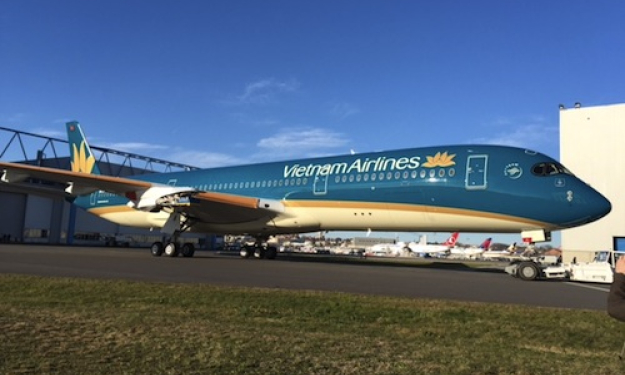 Vietnam Airlines khai thác Airbus A350-900 XWB mới trên đường bay quốc tế