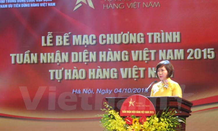 Gần 130 hợp đồng được ký kết trong Tuần nhận diện hàng Việt 2015