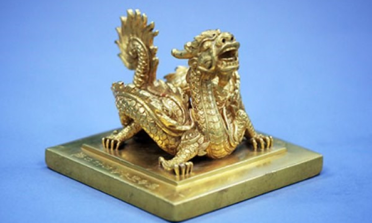 Đề nghị công nhận ấn vàng triều Nguyễn là bảo vật quốc gia