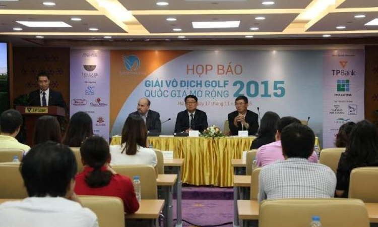 Hơn 100 vận động viên dự giải vô địch Golf quốc gia mở rộng 2015