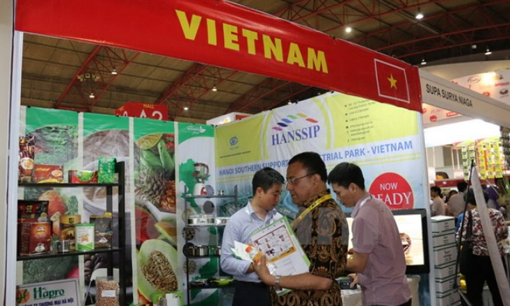 Việt Nam tham gia Hội chợ quốc tế thực phẩm Indonesia