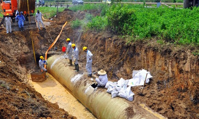 Đề nghị truy tố 9 bị can trong vụ vỡ đường ống nước sông Đà