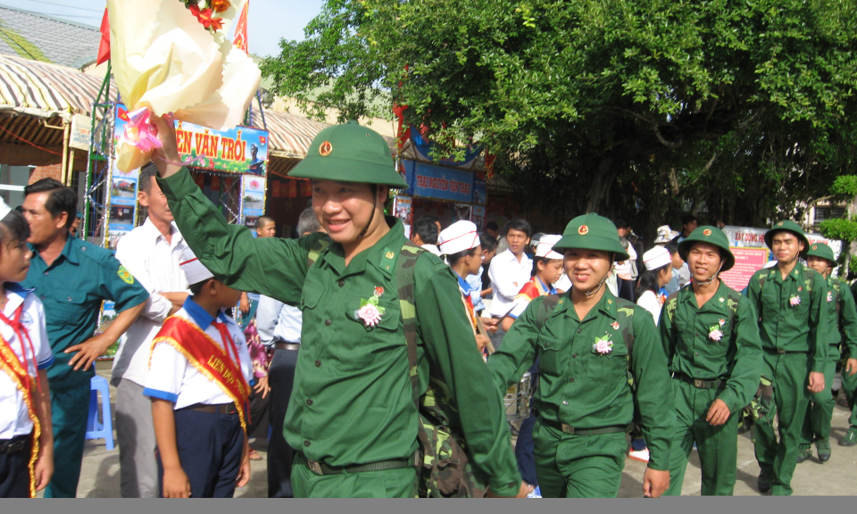 Hiệp đồng giao nhận quân năm 2016