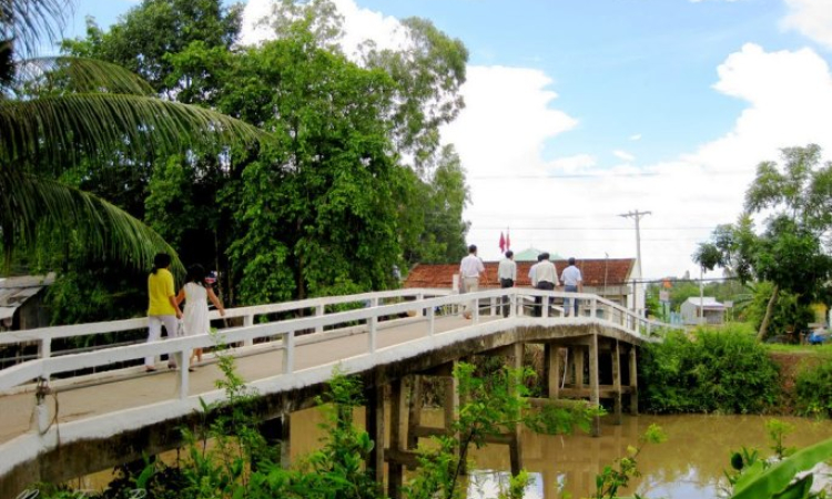 Cần Đước: Đưa vào sử dụng 10 cầu giao thông nông thôn phá thế vùng sâu