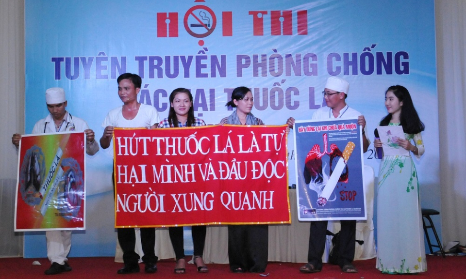 Hội thi tuyên truyền phòng, chống tác hại thuốc lá