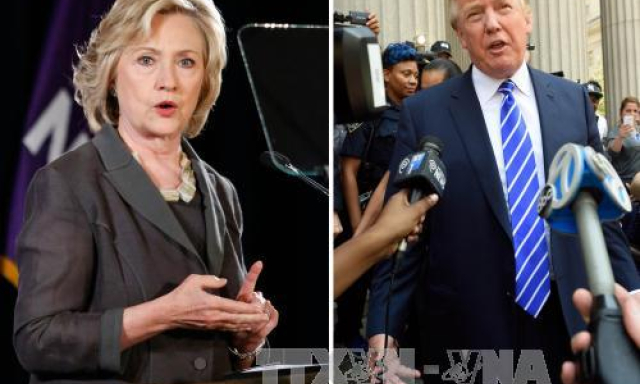 Ông Trump và bà Hillary vẫn dẫn đầu cuộc đua vào Nhà Trắng