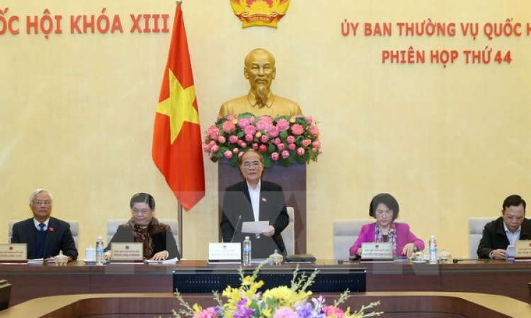 Khai mạc Phiên họp thứ 44, Ủy ban Thường vụ Quốc hội Khóa XIII