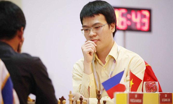 Bảng xếp hạng tháng 1-2016 của liên đoàn cờ vua thế giới: Quang Liêm xuống hạng 33