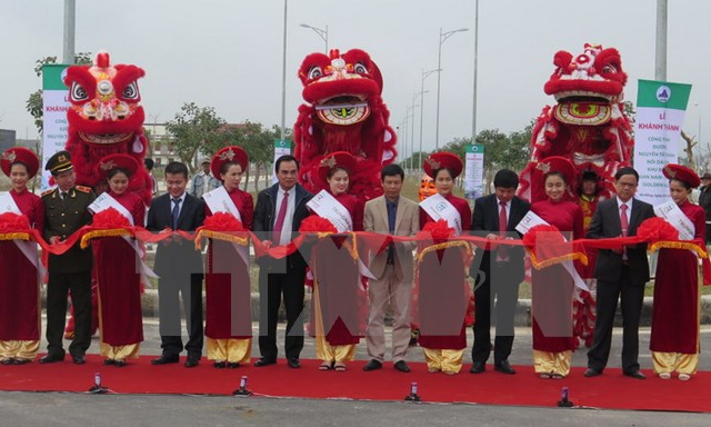 Đà Nẵng: Khánh thành và thông xe đường Nguyễn Tất Thành kéo dài