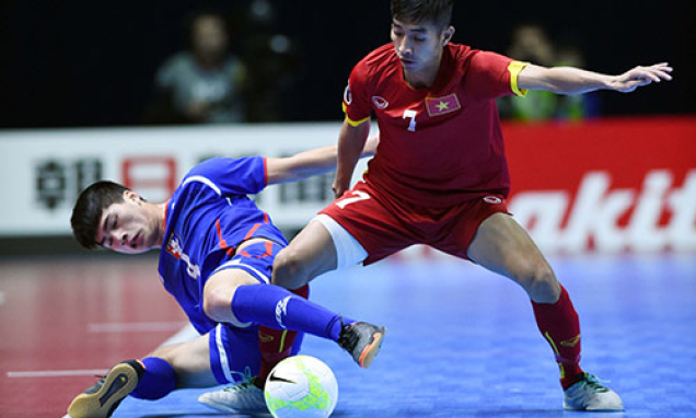 ĐT futsal Việt Nam thắng kịch tính Đài Loan (Trung Quốc)