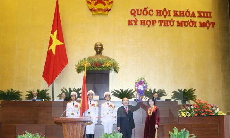 Bà Nguyễn Thị Kim Ngân trúng cử chức vụ Chủ tịch Quốc hội