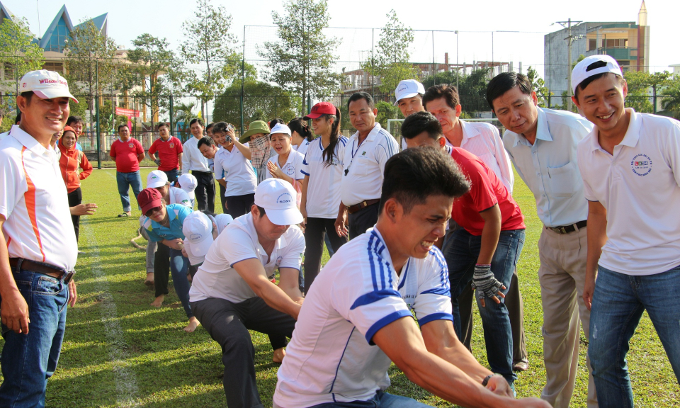 Hội thao cụm thi đua số 4 công đoàn viên chức tỉnh Long An năm 2016