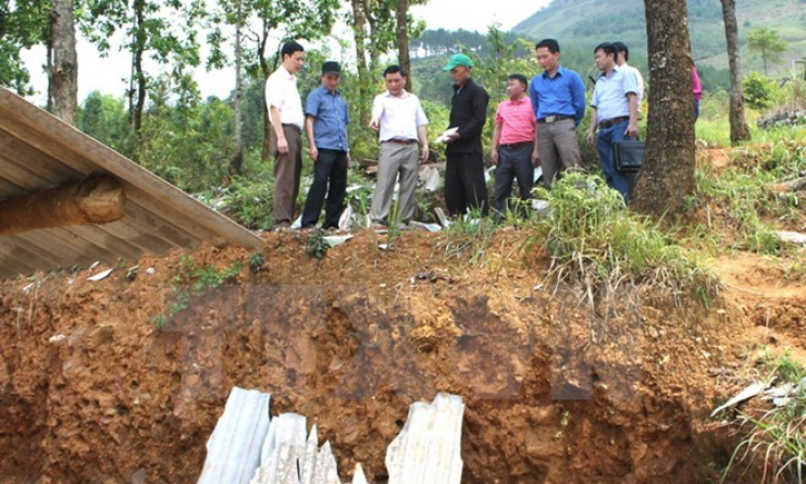 Mưa đá, gió lốc làm hư hỏng hơn 600 ngôi nhà ở Hà Giang