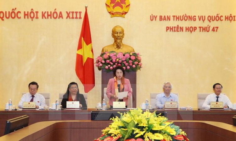 Khai mạc phiên họp thứ 47 Ủy ban Thường vụ Quốc hội khóa XIII