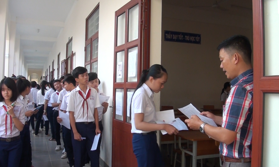 Kỳ thi tuyển sinh lớp 10 năm học 2016-2017