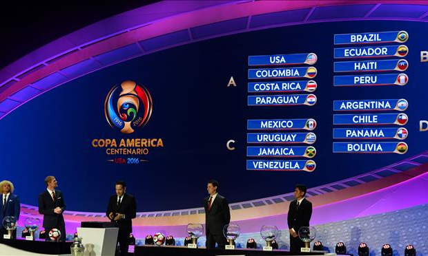 Lịch thi đấu và TT Trực tiếp tất cả 32 trận Copa America 2016 trên VTVcab