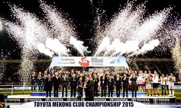 Giải bóng đá Toyota Mekong Club Championship 2016 khởi tranh tháng 11