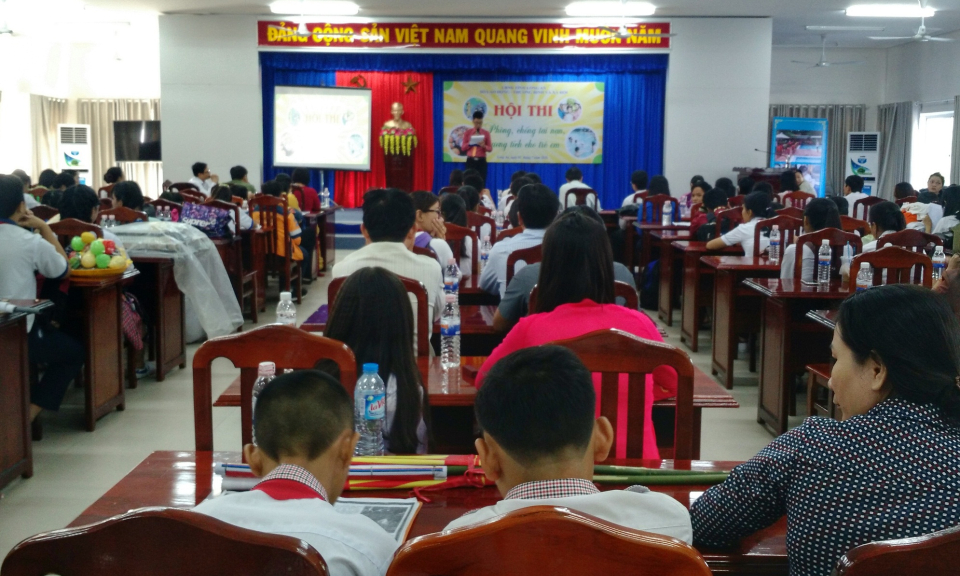 Hội thi phòng, chống tai nạn, thương tích cho trẻ em