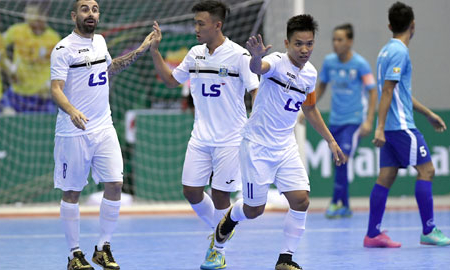 Thái Sơn Nam vào chung kết giải futsal các CLB ĐNÁ 2016