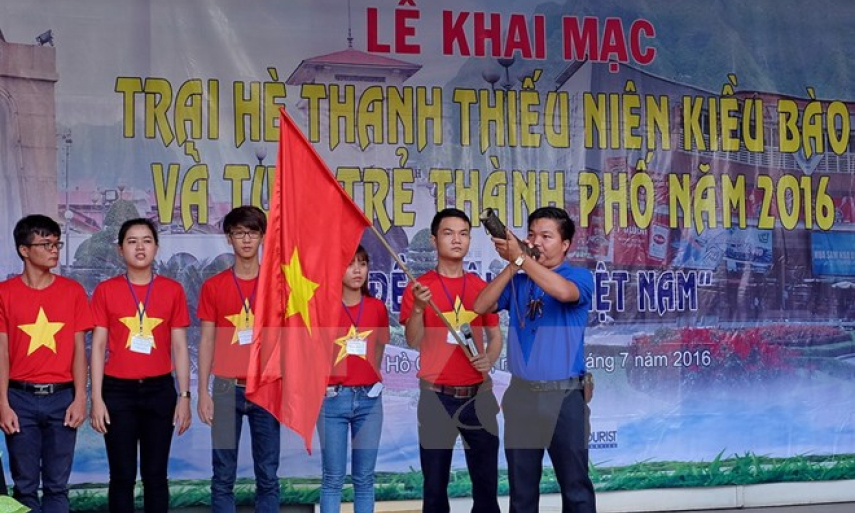 Khai mạc Trại Hè thanh thiếu niên kiều bào và tuổi trẻ TP.HCM