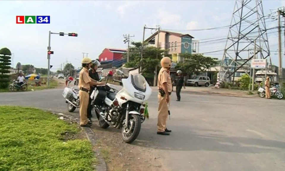 Lực lượng cảnh sát giao thông tỉnh tăng cường thực thi nghị định 46