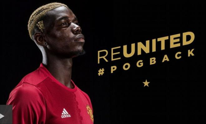 Man United công bố hợp đồng kỷ lục thế giới, Paul Pogba