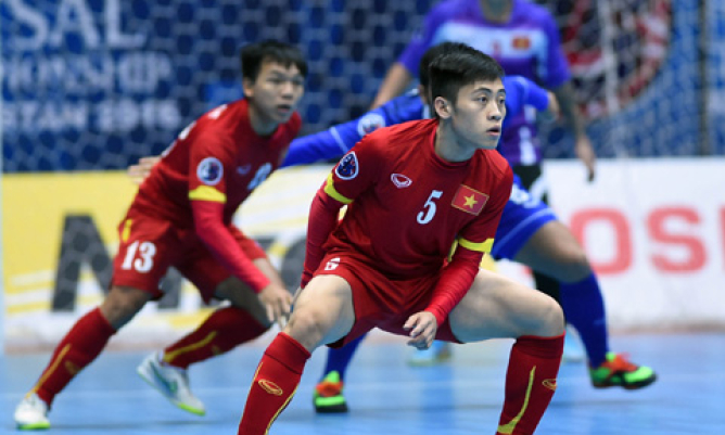 ĐT futsal Việt Nam sẵn sàng bước vào trận gặp ĐT futsal Ai Cập