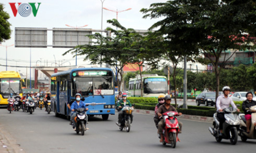 Giao thông ở TPHCM không ùn tắc sau kỳ nghỉ