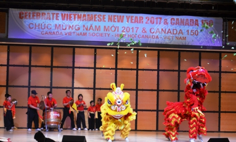 Kiều bào tại Canada vui đón Xuân Đinh Dậu 2017