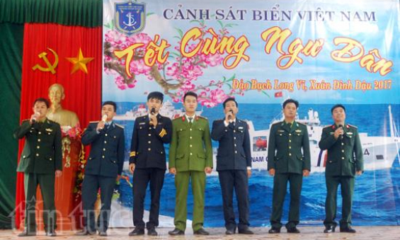 Bộ Tư lệnh Cảnh sát biển tổ chức chương trình ‘Tết cùng ngư dân’