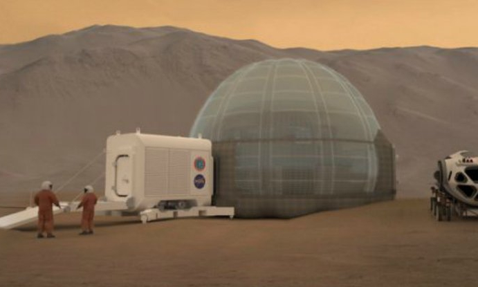 NASA xây nhà băng cho phi hành gia trên sao Hỏa