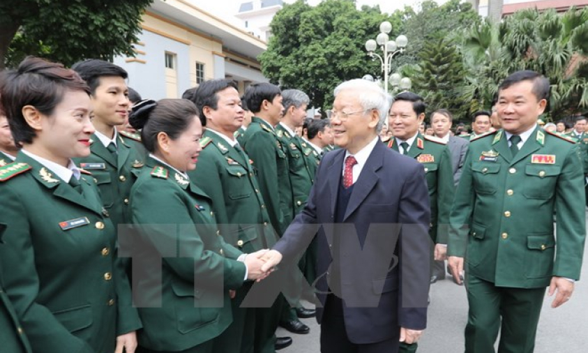 Tổng Bí thư yêu cầu duy trì nghiêm các chế độ sẵn sàng chiến đấu