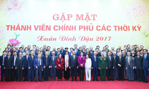 Thủ tướng gặp mặt thành viên Chính phủ các thời kỳ