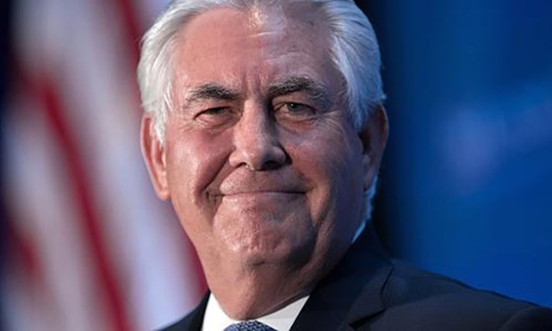 Bộ Ngoại giao điện mừng Ngoại trưởng Hoa Kỳ Rex Tillerson