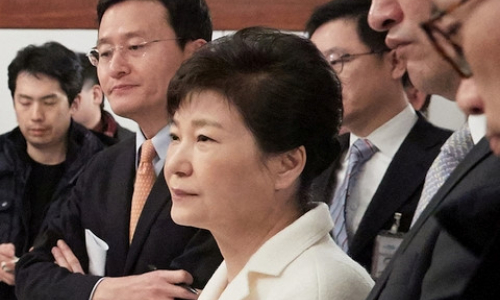 Tòa Hàn Quốc sắp ra phán quyết vụ luận tội Tổng thống Park Geun-hye