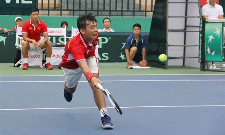 ĐT Việt Nam thua Hồng Kông tại vòng 1 Nhóm II Davis Cup 2017