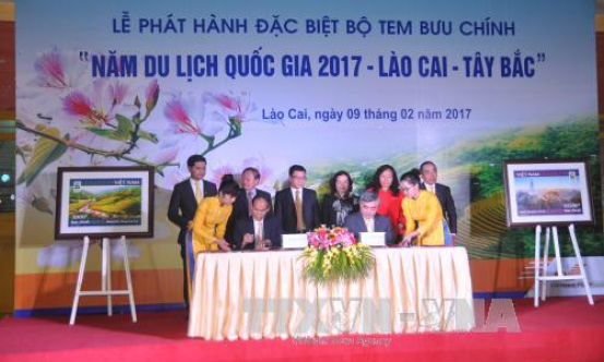 Phát hành bộ tem chào mừng &#8220;Năm du lịch quốc gia 2017 Lào Cai -Tây Bắc&#8221;