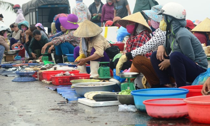 Các chợ nhộn nhịp trở lại sau tết