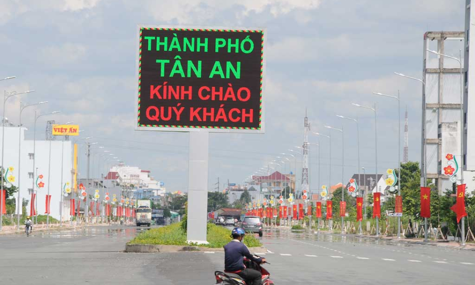 TP.Tân An với phong trào xây dựng NTM, đô thị văn minh hiện đại