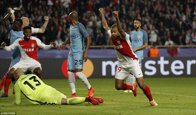 Monaco 3-1 Man City: Pep Guardiola ôm hận vì hàng thủ - Đài Phát thanh và  Truyền hình Long An