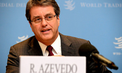 Việt Nam chúc mừng ông Roberto Azevedo tái đắc cử Tổng giám đốc WTO