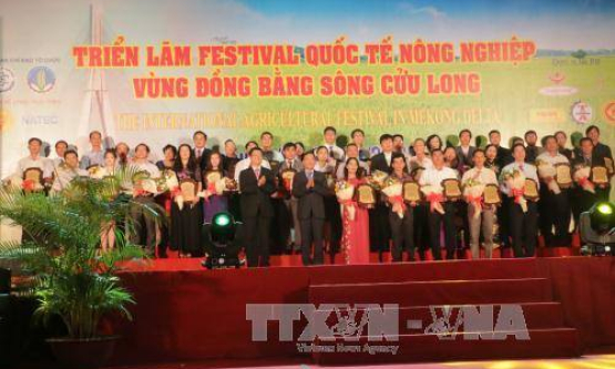 Khai mạc Triển lãm Festival quốc tế nông nghiệp vùng Đồng bằng sông Cửu Long