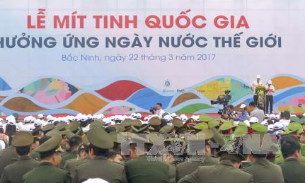 Mít tinh quốc gia hưởng ứng Ngày nước thế giới 22/3