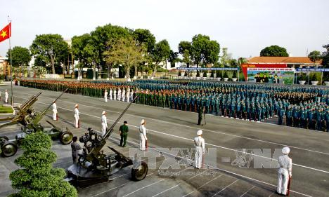 Bộ Tư lệnh TP Hồ Chí Minh ra quân huấn luyện năm 2017