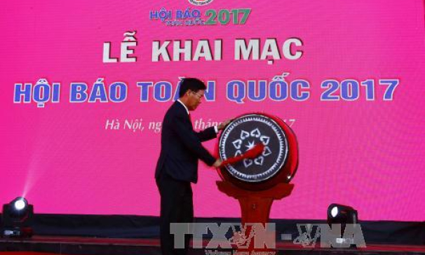 Khai mạc Hội Báo toàn quốc năm 2017