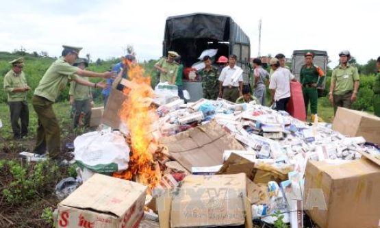 Chỉ đạo của Thủ tướng về việc xử lý thuốc lá nhập lậu bị tịch thu